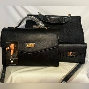 NWT Vanessa Williams Luxury Purse & Wallet Bundle